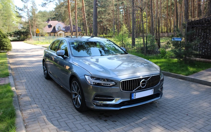 Volvo S90 cena 89500 przebieg: 81000, rok produkcji 2018 z Białystok małe 56